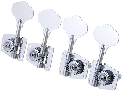 SKG275 Bass Mechaniken, 2 L / 2 R,17 mm Bohrung, verchromt,offen