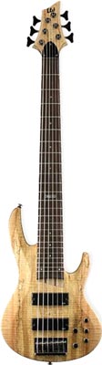 ESP LTD B206 Natural Satin 6-stygė bosinė elektrinė gitara