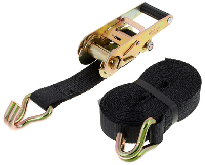 Stairville Ratchet Hook Strap 35mm x 6m spansetas