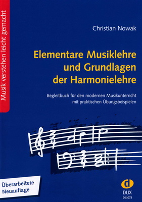 Edition Dux Elementare Musiklehre muzikos teorijos knyga