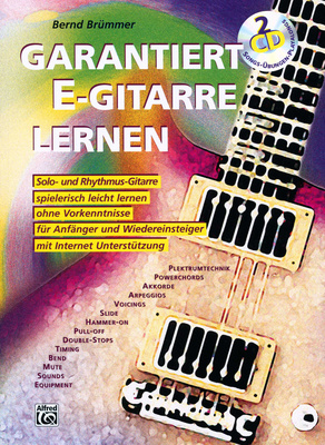 Alfred Music Publishing Garantiert E-Gitarre Lernen el. gitaros mokomoji literatūra