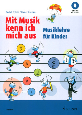 Schott Mit Musik kenn ich mich aus muzikos teorijos ir harmonijos knyga