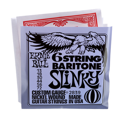 Ernie Ball 2839 Slinky Baritone elektrinės gitaros stygos
