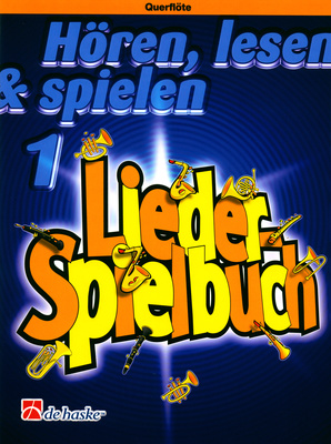 De Haske Hören Lesen Lieder 1 dainų rinkinys fleitai