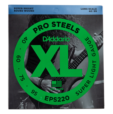 Daddario EPS220 elektrinės bosinės gitaros stygos 040