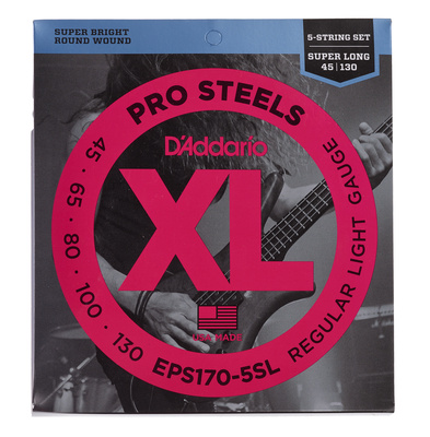 Daddario EPS170-5SL 5 stygų elektrinės bosinės gitaros stygos