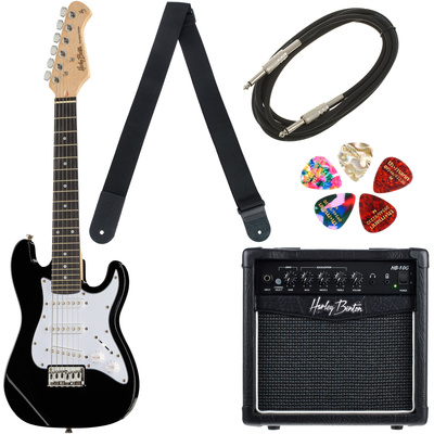 Thomann Junior Guitar Set 1 BK elektrinės gitaros komplektas