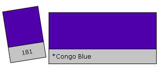 Lee Colour Filter 181 Congo Blue šviesos filtras