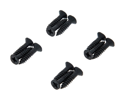 Harley Benton Parts Pickguard Screws Black bosinės gitaros apsaugos varžtai