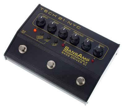 Tech 21 SansAmp Bass Driver D.I. boso pedalas