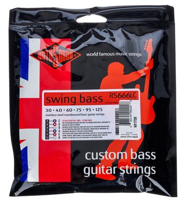 Rotosound RS666LC Swing Bass 6-stygų elektrinės bosinės gitaros stygos