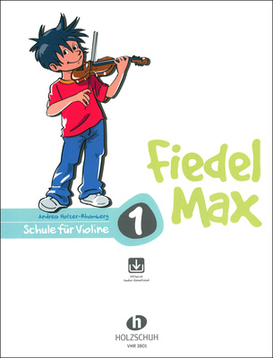 Holzschuh Verlag Fiedel Max Schule Violin 1 smuiko mokomoji literatūra