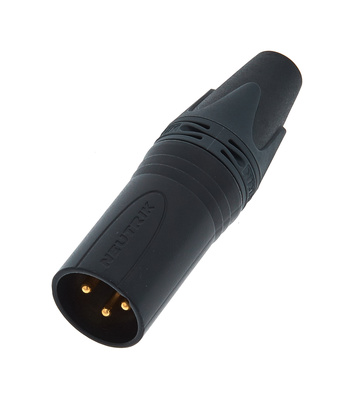 Neutrik NC3 MXX-B 3-pin XLR jungtis (vyriška)