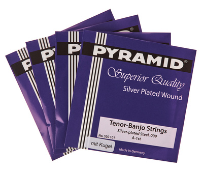 Pyramid Tenorbanjo Ball End banjo stygos