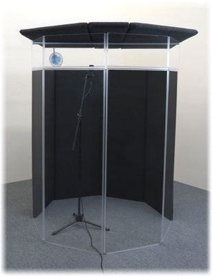 Clearsonic IsoPac F Dark Grey akustinis izoliacijos sprendimas
