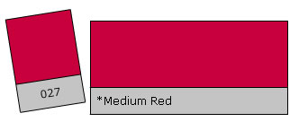 Colour Filter 027 Medium Red