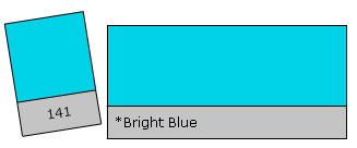 Lee Colour Filter 141 Bright Blue spalvų filtras