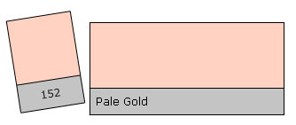 Colour Filter 152 Pale Gold