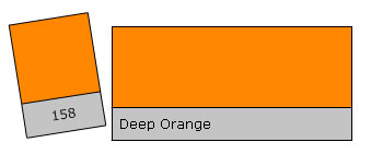 Lee Colour Filter 158 Deep Orange filtras  