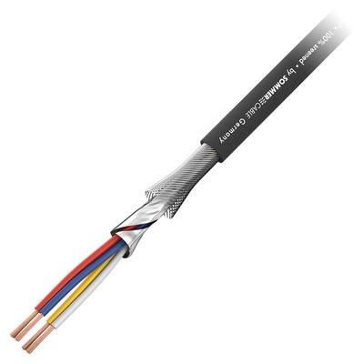 Sommer Cable Square 4-Core MKII Highflex mikrofono laidas  