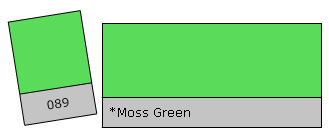 Lee Filter Roll 089 Moss Green krāsu filtra rullis