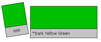 Lee Filter Roll 090 D.Yellow Green krāsu filtru rullis