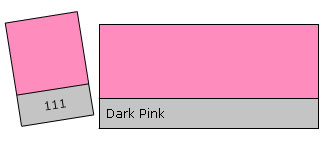 Lee Filter Roll 111 Dark Pink gelinis ritinys  