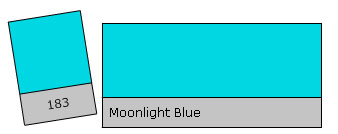 Lee Filter Roll 183 Moonlight Blue gaismas filtrs rullī