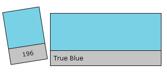 Lee Filter Roll 196 True Blue krāsu filtra rullis