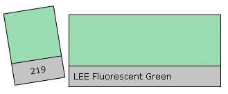 Lee Filter Roll 219 Fluor. Green gelinis ritinys  
