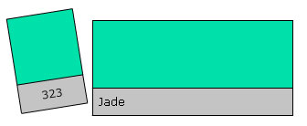 Lee 323 Jade krāsu filtra rullis
