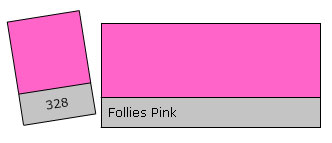 Lee Filter Roll 328 Follies Pink gelinis ritinys