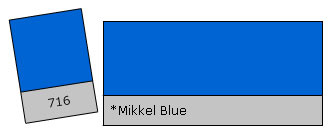 Lee Filter Roll 716 Mikkel Blue gelinis ritinys