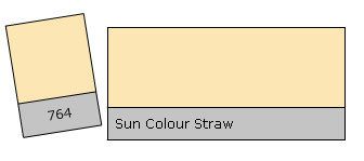 Lee Filter Roll 764 Sun Col. Straw krāsu filtra rullis