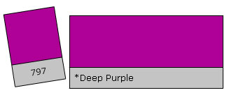 Lee Filter Roll 797 Deep Purple gelinis ritinys