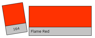 Lee Filter Roll 164 Flame Red gelinis ritinys