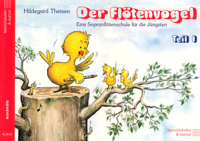 Heinrichshofen Verlag Der Flötenvogel 1 fleitos mokykla