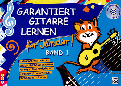 Alfred Music Publishing Gitarre Lernen Für Kinder 1 mokomoji literatūra akustinei gitarai