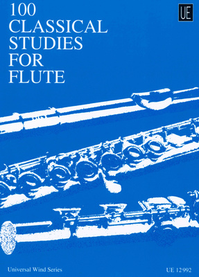 Universal Edition 100 Classical Studies vokiečių fleitoms literatūra