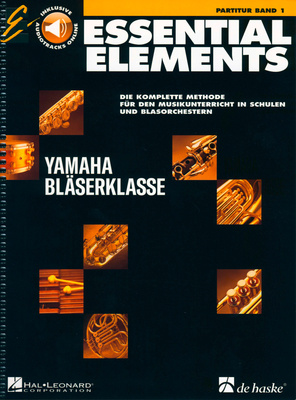 De Haske Essential Elements Score 1 mokomoji literatūra pučiamiesiems instrumentams