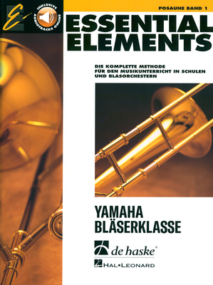 De Haske Essential Elements Trombone 1 trombono mokyklos knyga