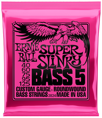 Ernie Ball 2824 Super Slinky elektrinės bosinės gitaros stygos