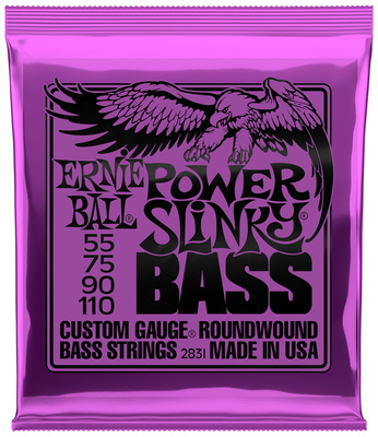 Ernie Ball 2831 Power Slinky elektrinės bosinės gitaros stygos