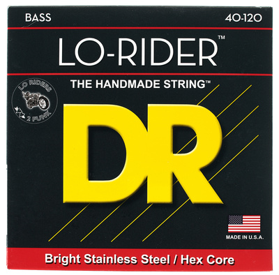 DR Strings Lo-Rider LH5-40 elektrinės bosinės gitaros styga