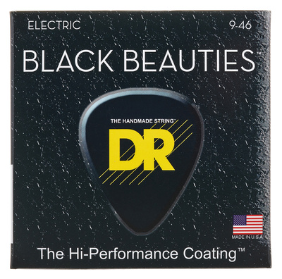DR Strings Black Beauties BKE-9/46 elektrinės gitaros stygos