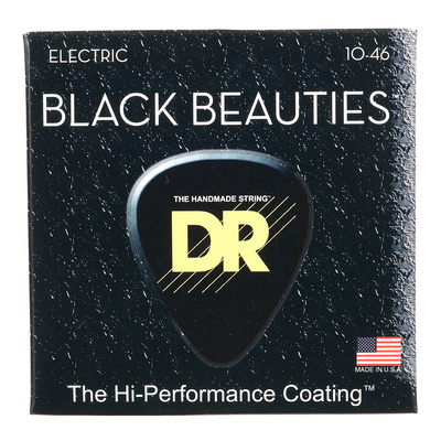DR Strings Black Beauties BKE-10 elektrinės gitaros stygos