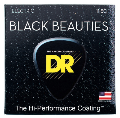 DR Strings Black Beauties BKE-11 elektrinės gitaros styga