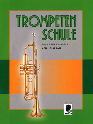 Horst Rapp Verlag Trompetenschule 1 trimitų mokykla pradedantiesiems