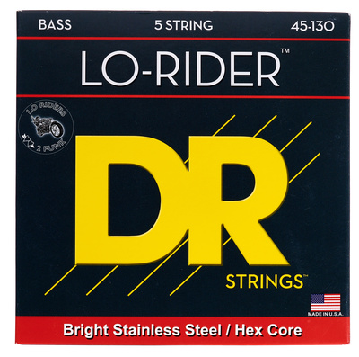 DR Strings Lo-Rider MH5-130 elektrinės bosinės gitaros stygos 045 (5 stygų)