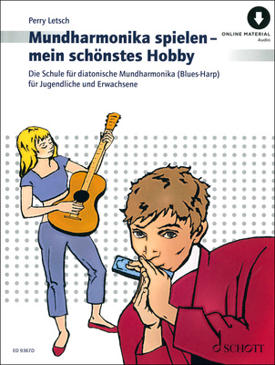 Schott Mundharmonika Spielen Hobby literatūra lūpinei armonikėlei